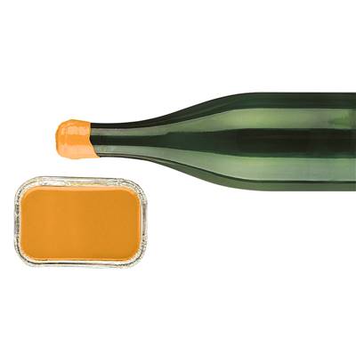 Cire à Cacheter Dure pour Bouteilles - Orange - 500 grammes