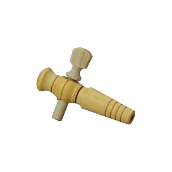 Robinet en bois pour vinaigrier – 2 pouces – embout Ø8 mm