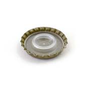 Lot de 1000 Capsules Couronne - avec Opercule Incorporé - Ø 29 mm, couleur OR