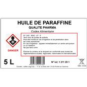 Huile de Paraffine – 5L
