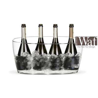 Seau à Champagne WAF – Seau à Glace 12 Litres - Transparent