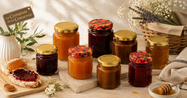 Pots � confiture maison � le format classique pour vos recettes