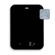 Balance Digitale Rechargeable 15 kg – Design Noir Eco‑conçu